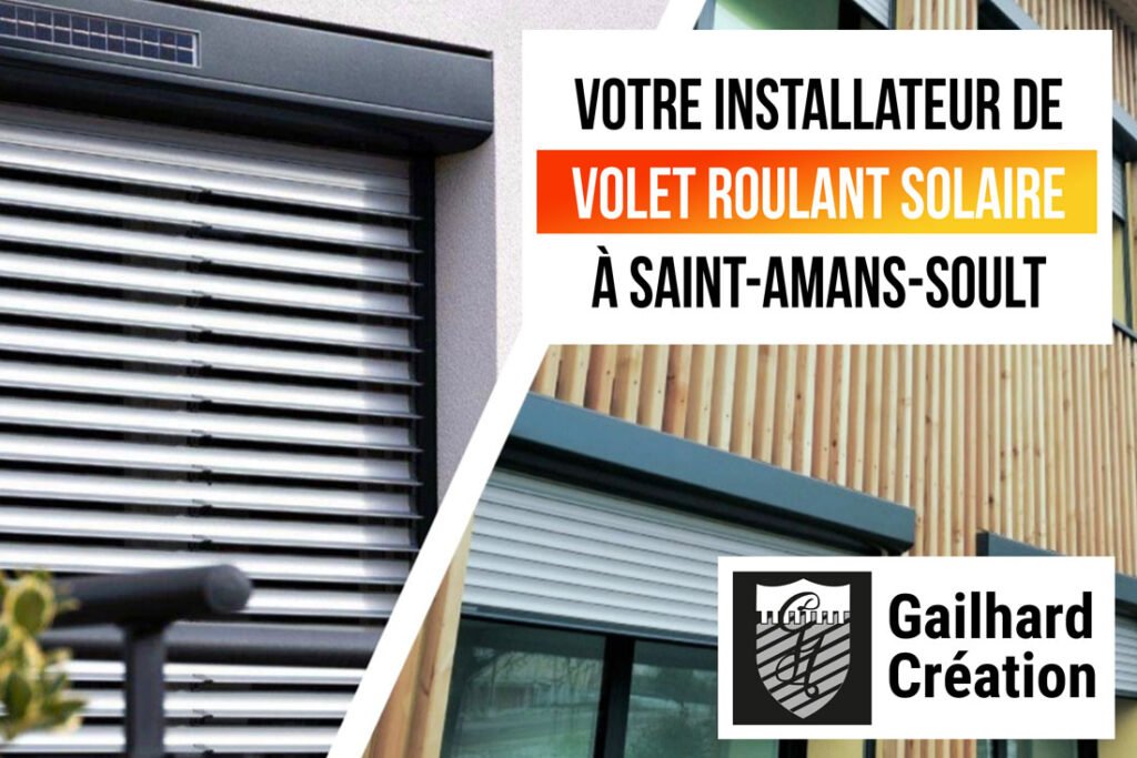 Installation de volets roulants à Saint-Amans-Soult 81240